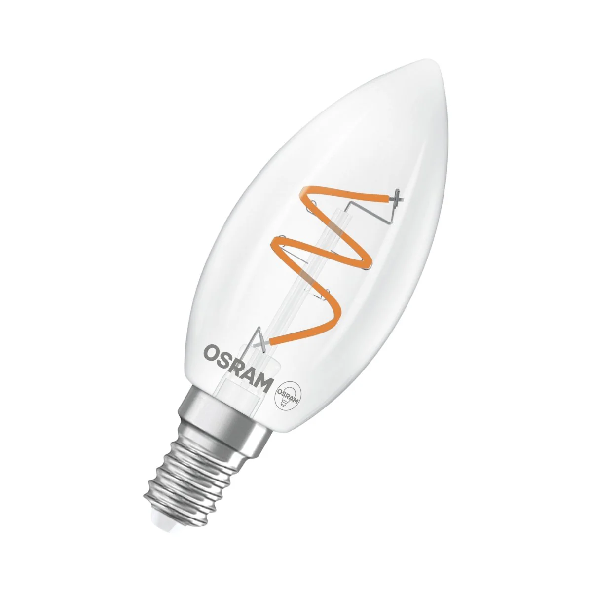Żarówka LED OSRAM Vintage 1906 Classic B 28 Spiral Filament DIM 3.1W 927 Clear E14 - Image 3