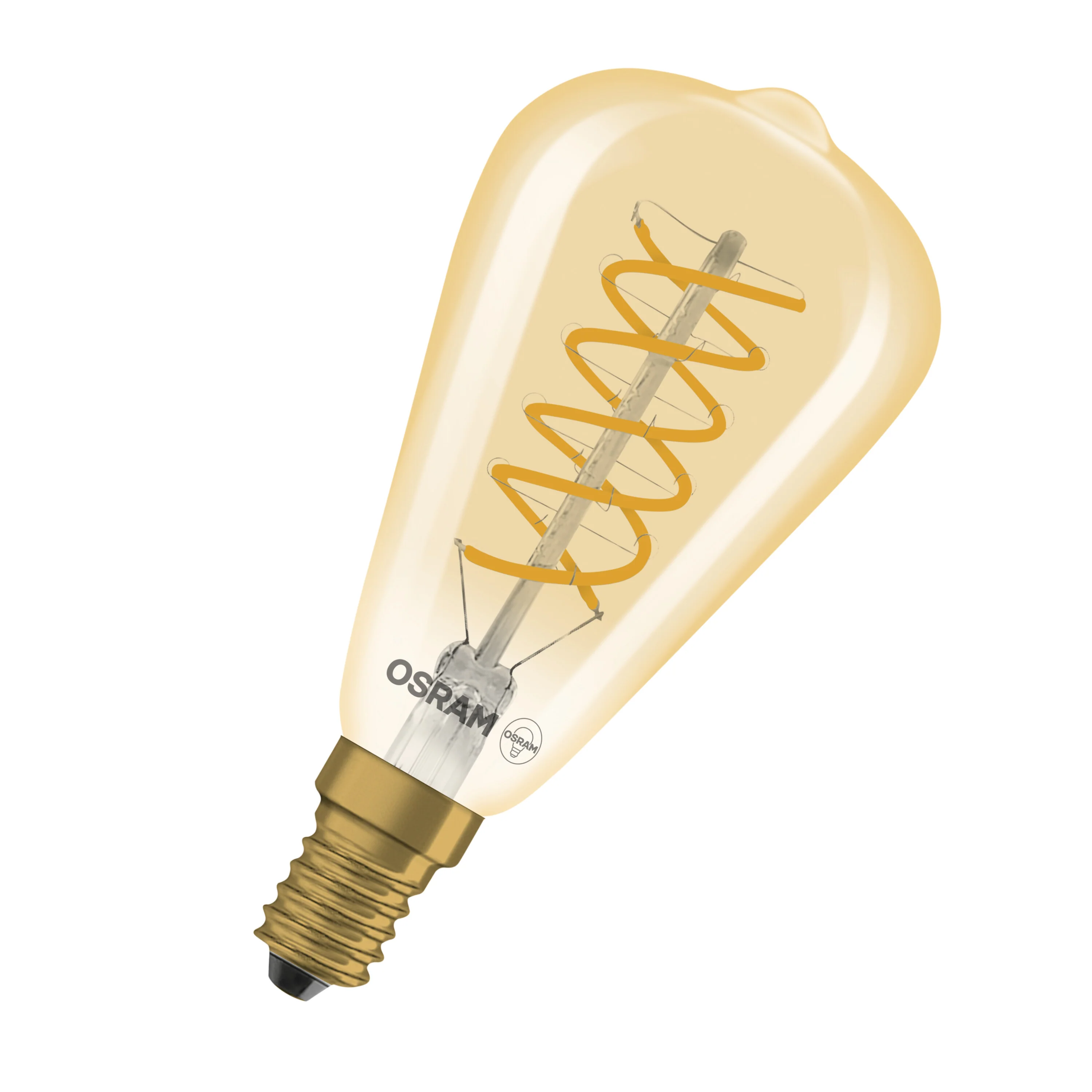 Żarówka LED OSRAM Vintage 1906 Edison 32 Spiral Filament DIM 4.8W 822 Gold E14 - Image 7