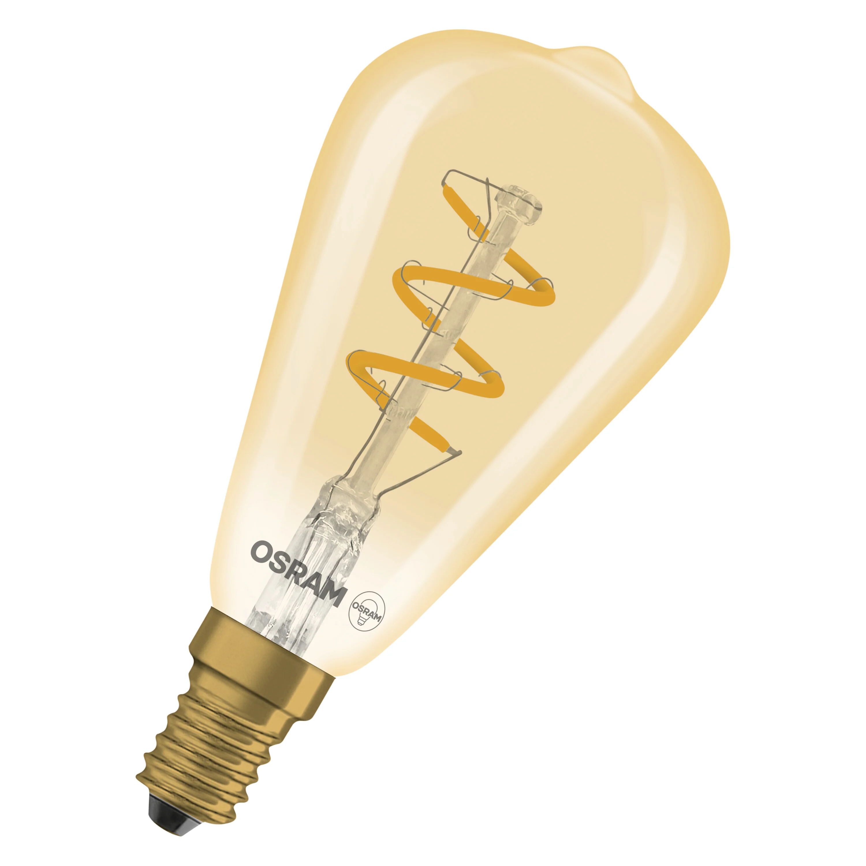 Żarówka LED OSRAM Vintage 1906 Edison  Spiral Filament DIM 2.8W 822 Gold E14 - Image 6