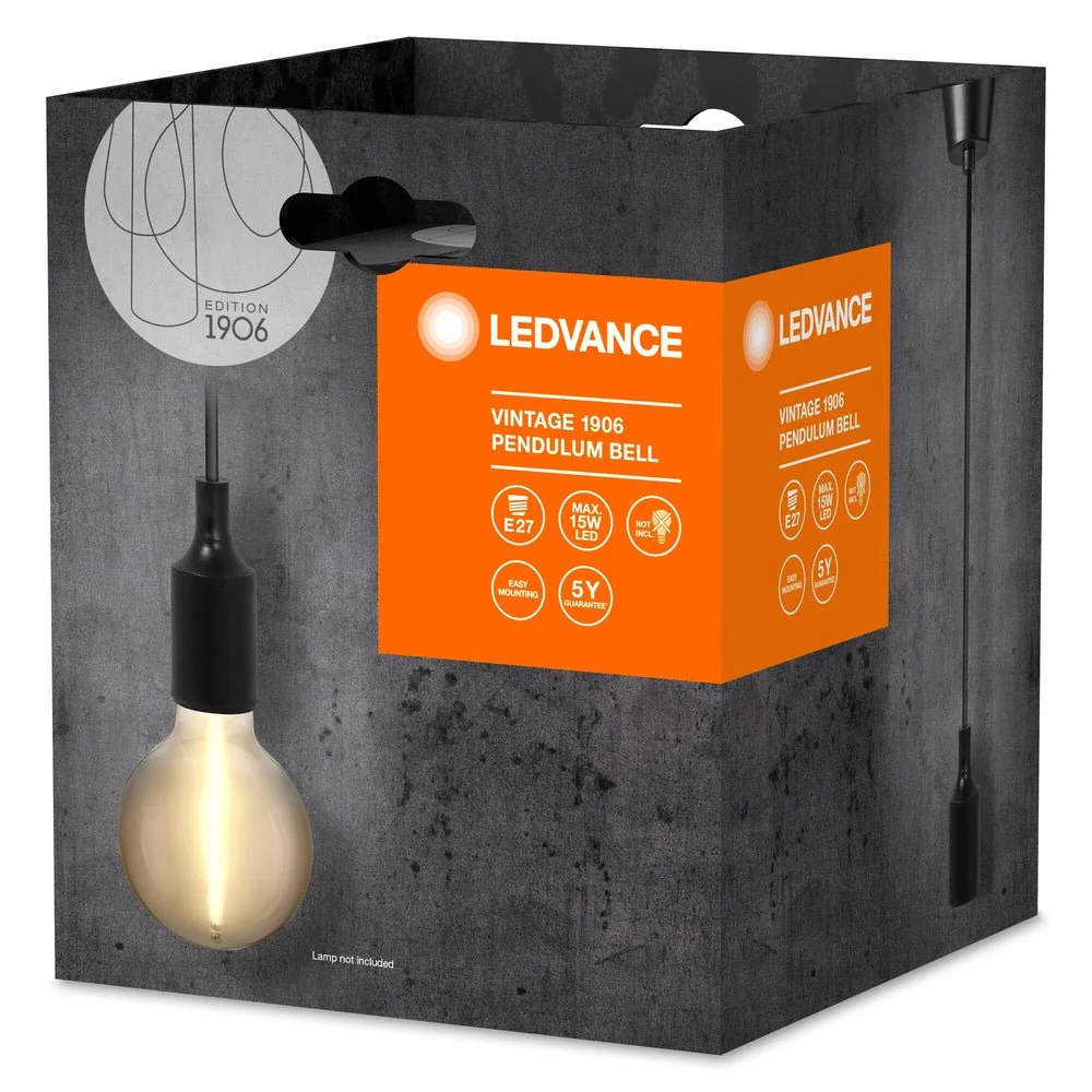 Zwieszakowa Oprawa LED Wewnętrzna E27 Industrialna - Image 3