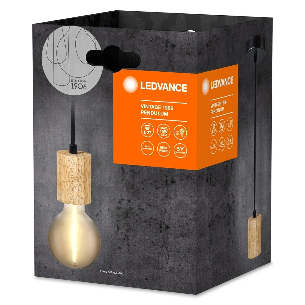 Zwieszakowa Oprawa LED Wewnętrzna E27 Vintage Loft - Image 3